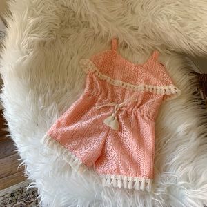 Baby Girl Fringe Romper